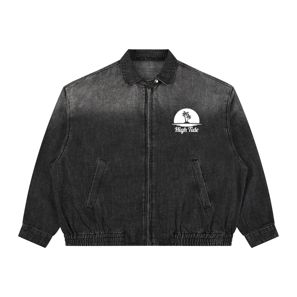 Full-Zip Denim Jacket