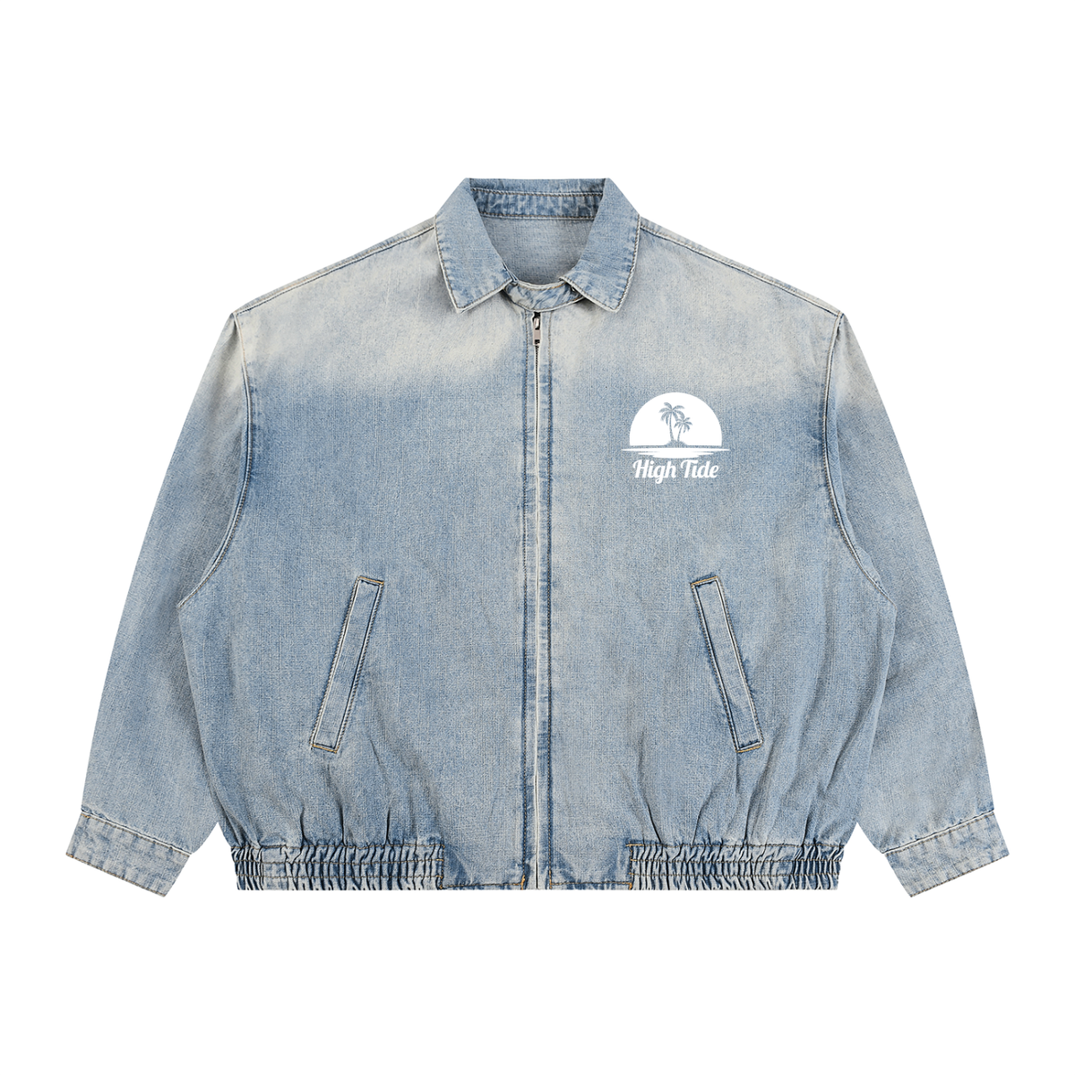Full-Zip Denim Jacket