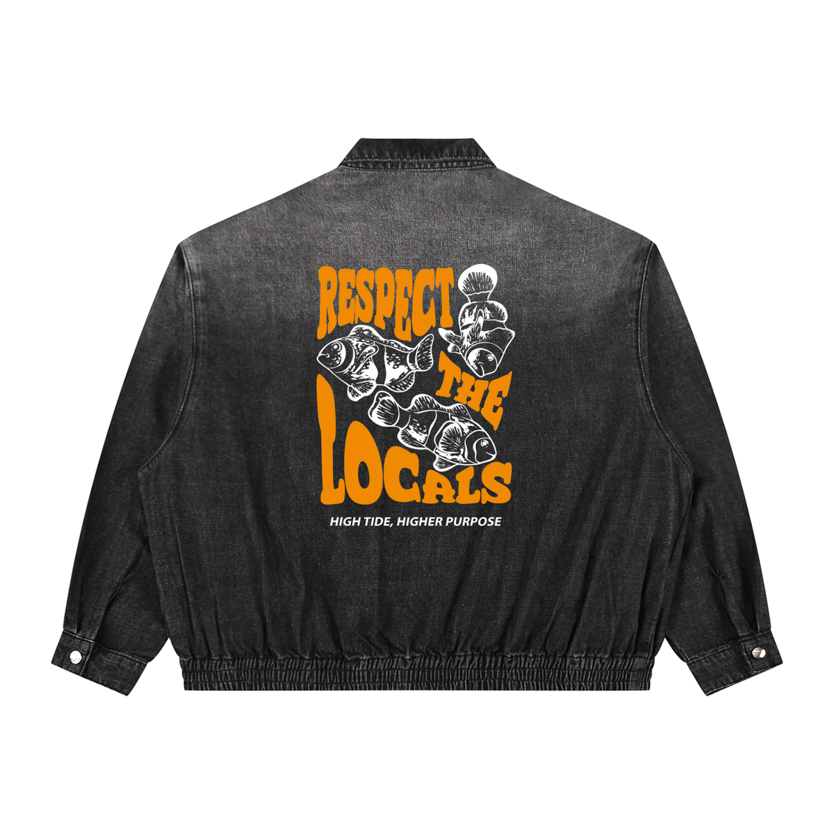 Full-Zip Denim Jacket