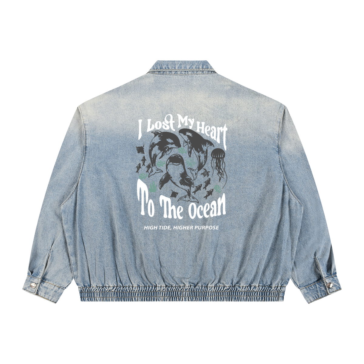 Full-Zip Denim Jacket